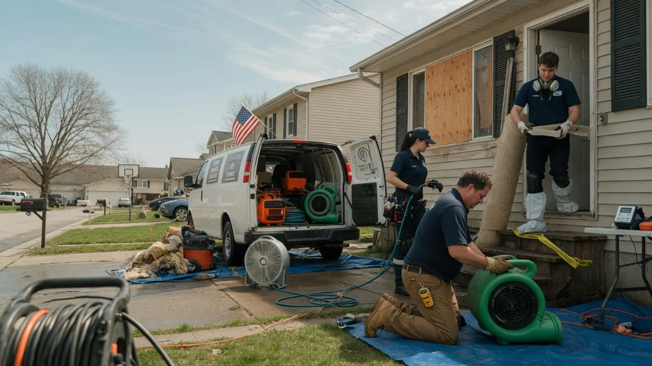 Water Damage Restoration in Ness City, KS near me